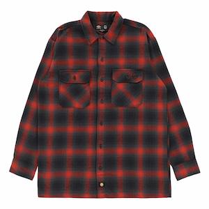 DICKIES X SPITFIRE FLANNEL - RED OCHRE