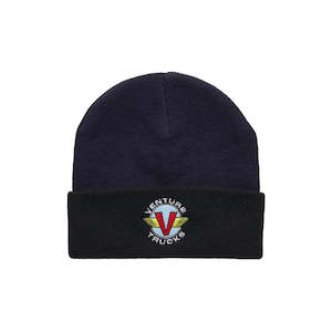 Venture: VENTURE WINGS CUFF BEANIE - NAVY/BLACK