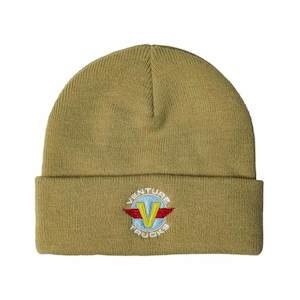 VENTURE WINGS CUFF BEANIE - TAN