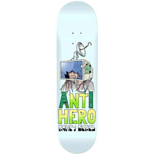 9 Inch Skateboard Decks: ANTI HERO BERES RANEY ANTI INTELLIGENCE 9.0"