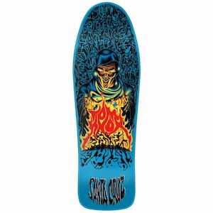 10 Inch Skateboard Decks: SANTA CRUZ TOM KNOX FIREPIT REISSUE 10.07" x 31.275"
