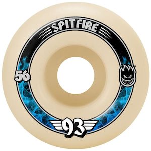 56mm Skateboard Wheels: SPITFIRE FORMULA FOUR RADIALS 56MM 93D