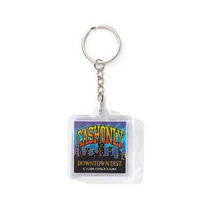 Cash Only: CASH ONLY TOURIST KEY CHAIN