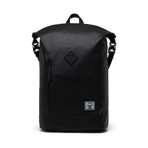 HERSCHEL ROLL TOP BACKPACK - BLACK
