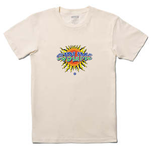 STANCE X SUBLIME 40 OZ TEE - CANVAS