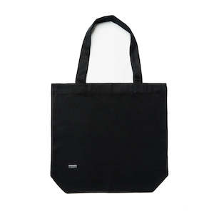 Afends: AFENDS CRUCIAL HEMP TOTE BAG - BLACK