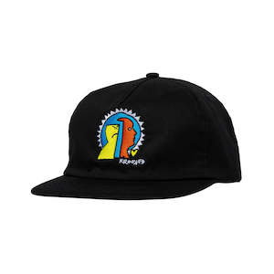 KROOKED MAD BACK CAP - BLACK