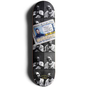 COLOR BARS X OL' DIRTY BASTARD ID CARD DECK 8.25"