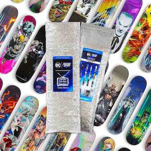 COLOR BARS X DC COMICS BLIND BAG DECK