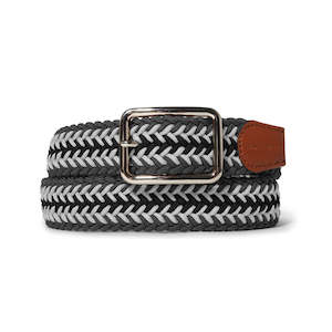 Just Arrived: BUTTER GOODS BRAIDED BELT - CHARCOAL
