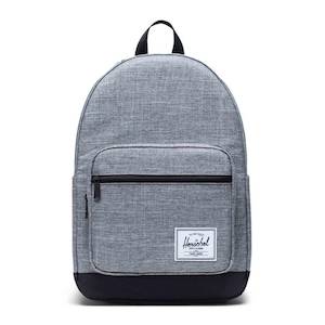 HERSCHEL POP QUIZ BACKPACK - RAVEN CROSSHATCH