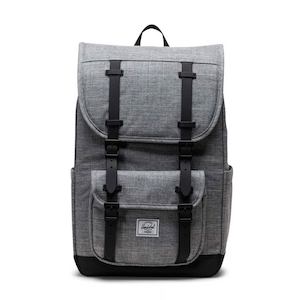 HERSCHEL LITTLE AMERICA MID BACKPACK - RAVEN CROSSHATCH