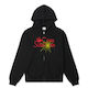 Come Sundown Entomology Zip Hoody - Black