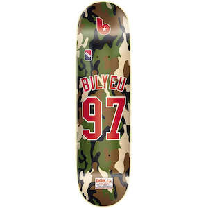 DGK MAJOR LEAGUE BILYEU GREEN CAMO DECK 8.25"