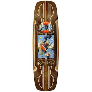9 Inch Skateboard Decks: ANTI HERO JALOPI RUSTBUCKET 9.2"