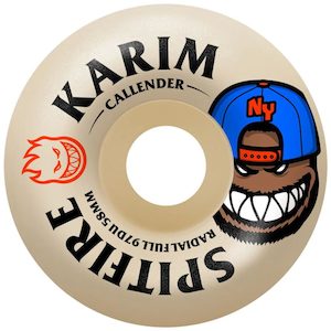SPITFIRE FORMULA FOUR KARIM CALLENDER BURN SQUAD RADIAL FULL 97D 58MM