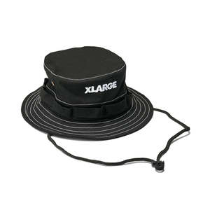 Xlarge: XLARGE ITALIC BOONIE - BLACK/WHITE