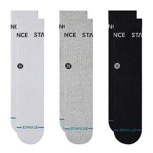 STANCE ORIGIN 3 PACK CREW SOCKS - MULTI