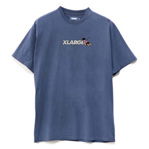XLARGE SNOOZE TEE - PIGMENT DUSTY NAVY