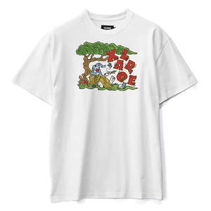 Apparel: XLARGE MAGIC TEE - WHITE