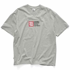 S/DOUBLE FANTASTICO TEE - GREY HEATHER