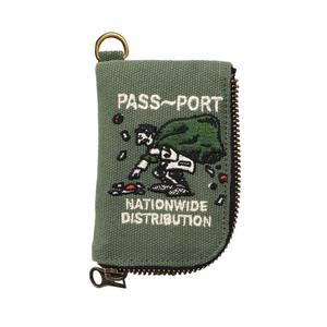 Just Arrived: PASSPORT DISTRIBUTION COIN POUCH - ELM GREEN
