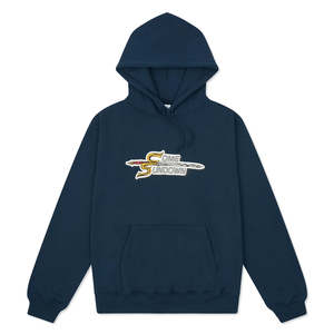 Come Sundown: COME SUNDOWN INTO BATTLE HOODY - NAVY