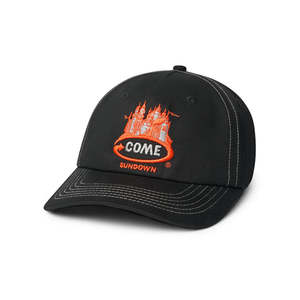 Come Sundown: COME SUNDOWN STRONGHOLD CAP - BLACK