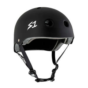 Skateboard Helmets: S1 LIFER HELMET - MATTE BLACK