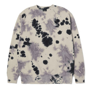 HUF TIE DYE 89 LOGO CREW - NAVY