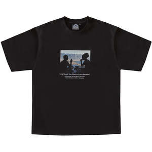Deco: DECO FROM PARADISE TEE - BLACK