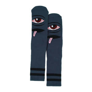TOY MACHINE BLOODSHOT EYE SOCKS - SLATE