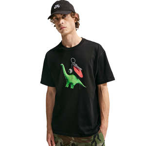 Apparel: NIKE SB DINO KEYCHAIN TEE - BLACK