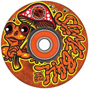 SLIME BALLS FROG TRIPS LIGHT UPS OG - SLIME RED GLITTER 60MM 78A