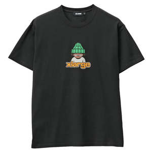 XLARGE GRIN TEE - PIGMENT BLACK