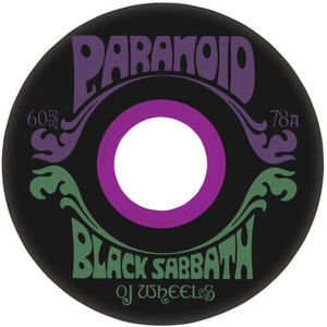 OJ'S BLACK SABBATH PARANOID SUPER JUICE 60MM 78A - BLACK