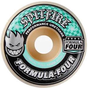 56mm Skateboard Wheels: SPITFIRE FORMULA FOUR CONICAL FULL 56MM 97A