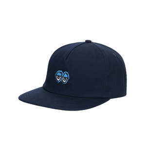 KROOKED EYES SNAPBACK - NAVY/BLUE