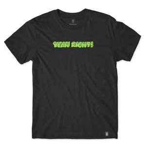 Girl Skateboards: GIRL YEAH RIGHT TEE - BLACK