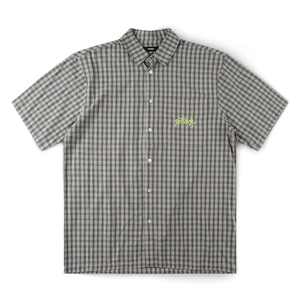 Apparel: FORMER VIVIAN CHECK SS SHIRT - PINE
