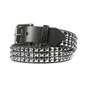 JACUZZI UNLIMITED PU STUDDED BELT - BLACK