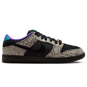 NIKE SB DUNK LOW PRO  X DASHAWN JORDAN - STRING/BLACK-BRIGHT SPRUCE-FIERCE PURPLE