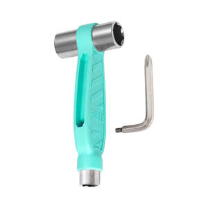 Skate Tools: PRIME8 COMPACT SKATE TOOL - MINT BLUE
