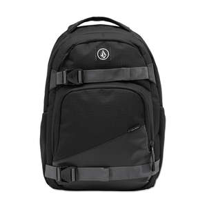 Bags 1: VOLCOM GRINDSTONE SKATE BACKPACK - BLACK