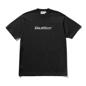 BUTTER GOODS ALLOY LOGO TEE - BLACK