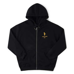 FORMER SLANT F ZT HOODY - BLACK