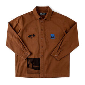 FORMER DXD REYNOLDS OVERSHIRT - BROWN