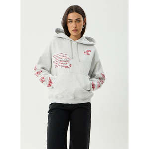 Afends: AFENDS RISE PULL ON HOOD - GREY MARLE