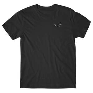 Girl Skateboards: GIRL CRAILTAP LOGO TEE - BLACK