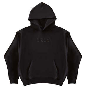 Apparel: DECO FOREVER EMBROIDERED HOODIE - BLACK